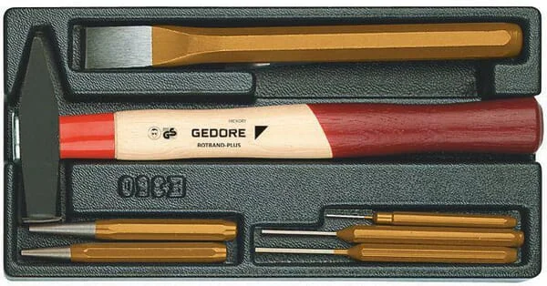 Gedore - 1500ES350 - Modul-Hammer Und Meissel 8-Teilig