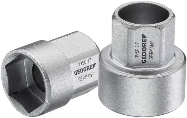 Gedore - 19SK19GED - Stecknuss 1/2" Kurz 19 mm
