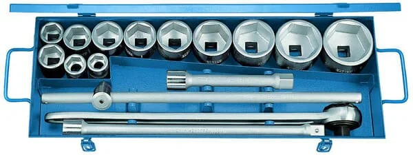 Gedore - 32FMZGED - Satz Steckschluessel 3/4" 16-Teilig, Sechskant, 22-60 mm