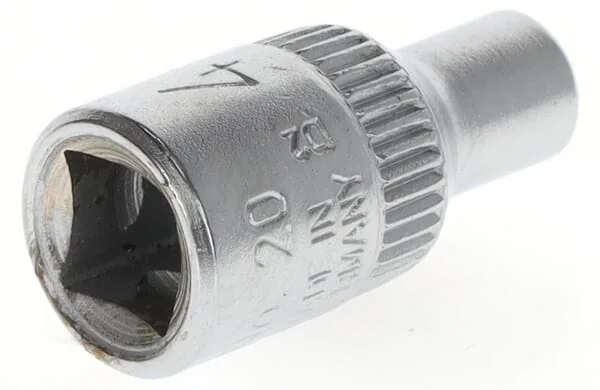 Gedore - DP204 - Steckschlüssel Sechskant 4mm, 1/4"