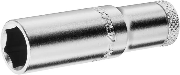 Gedore - DP20L7 - 7 Nuss 1/4" Lang 6-Kant 7 mm, Nuss fuer Sechskantmuttern, 1 1/2" Antrieb