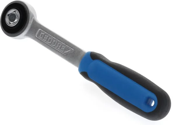 Gedore - DP3093Z94 - Ratsche+Durchgangsloch 4-Kant 3/8", Umschaltbare Ratsche