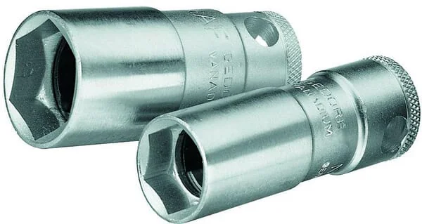 Gedore - DP57 - Zuendkerzen-Nuss 18mm 1/2", Steckschluesselsatz, Zuendkerze