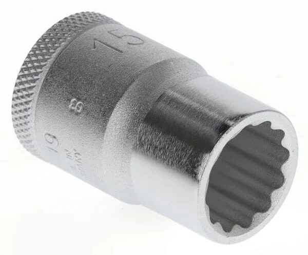 Gedore - DPD1915 - Nuss 15mm Bihex 12-Point, 1/2"