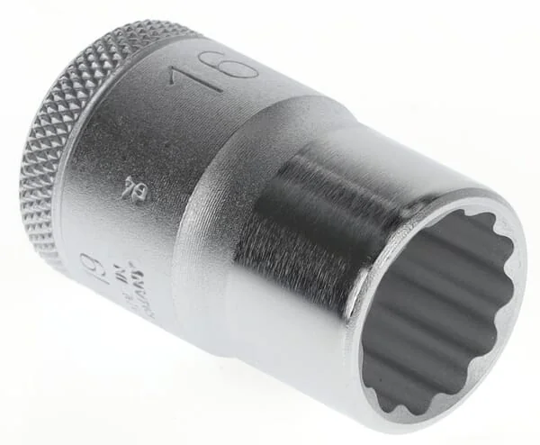 Gedore - DPD1916 - Nuss 16mm Bihex 12-Point, 1/2"