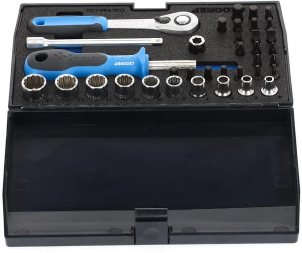 Gedore - DPD20KMU20 - Steckschluesselsatz 1/4" 37-Teilig