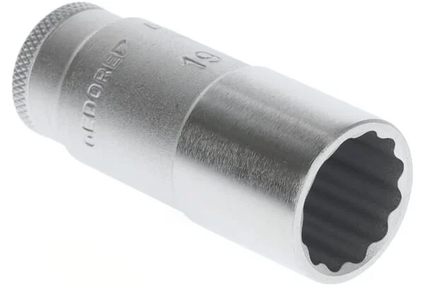 Gedore - DPD30L19 - Stecknuss, 12-Kant, 3/8" 19mm