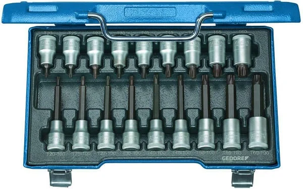 Gedore - DPITX19LKP - TORX-Satz 1/2" 18-Teilig