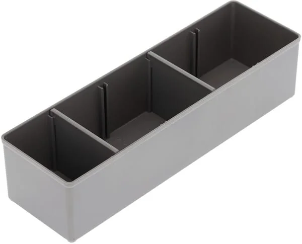 Gedore - E1101BTGED - Aufbewahrungsbox 260x78x63mm, Grauer Kunststoff, 2 Faecher, i3 von Gedore
