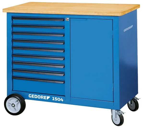 Gedore - GW15040511 - Rollender Werkstattwagen mit 7 Schubladen