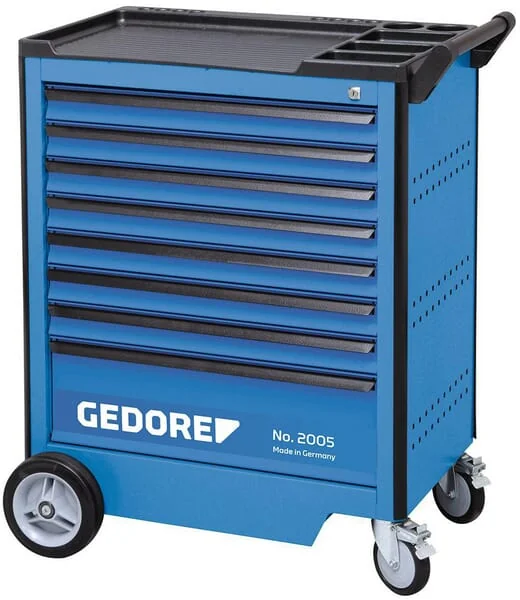 Gedore - GW20050701 - Werkzeugwagen, 8 Schubladen