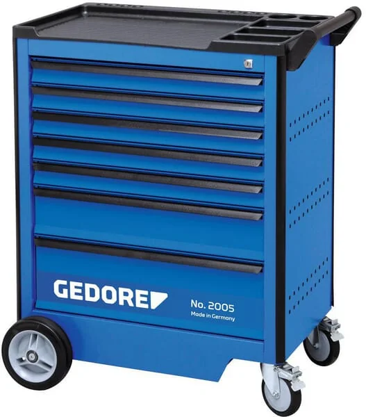Gedore - GW2005TS308 - Werkzeugwagen + Werkzeuge, 308-teilig