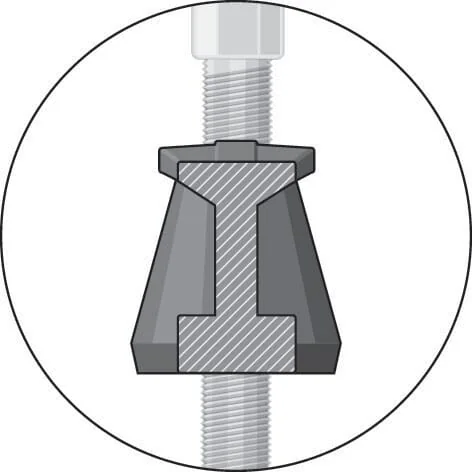 Gedore - HG104HP3A - Abzieher Hochleistung Groesse 3