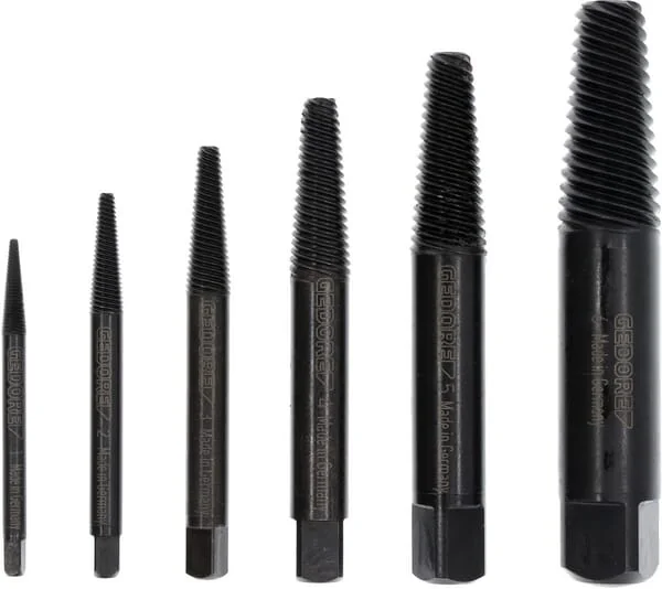 Gedore - HG855166 - Schraubenausdreher-Set M3-M24 6-tlg