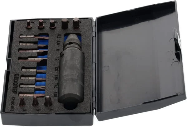 Gedore - HGK1900018 - K 1900-018 - 6654600 / Schlagschrauber-Satz 1/2", Bitsatz
