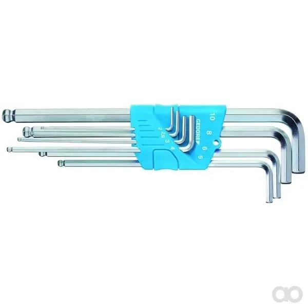 Gedore - SBH42KEL88 - Innensechskantschluessel-Satz 2-10MM 8-Teilig