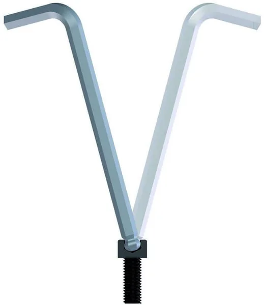 Gedore - SBH42KEL88 - Innensechskantschluessel-Satz 2-10MM 8-Teilig