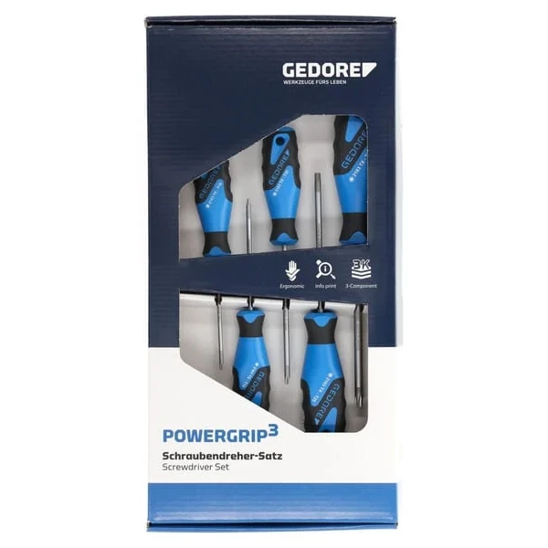 Gedore - SC2163BTX05 - Schraubendreher-Set Torx® 5x