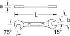 Gedore - SL855 - Maulschluessel doppelt 5.5mm