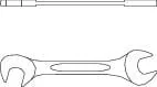 Gedore - SL855 - Maulschluessel doppelt 5.5mm