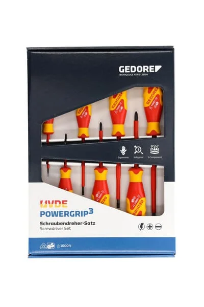 Gedore - VDE21702160PH077 - VDE-Schraubendreher-Set 7-teilig