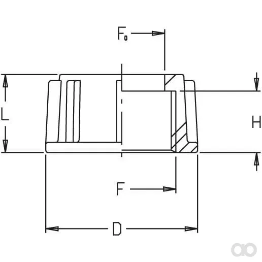GEOline - 8040301 - Mutter 1 1/4"
