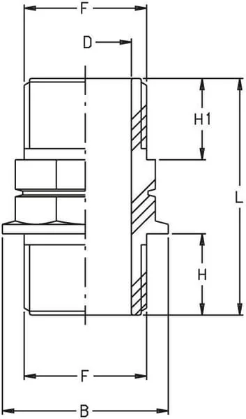 GEOline - 8056202 - Doppelnippel 3/4" A/A