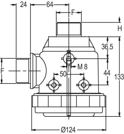 GEOline - 8077000 - Saugfilter 1 1/4" AG 120 L/min 32 Mesh