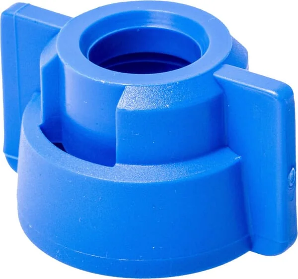 GEOline - 8253015P025 - Düsenkappe, Bajonett, Durchmesser 12.6, Blau, mit Dichtung, GEOline