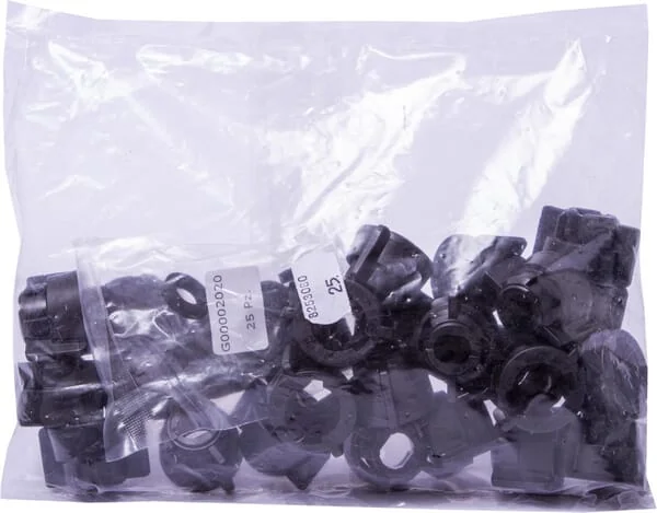 GEOline - 8253080P025 - Düsenkappe, Bajonett, SW8/10, Schwarz, mit Dichtung, GEOline