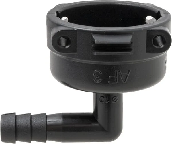 GEOline - 8419301 - Gabelkupplung, Weiblich 90° AF3, 10mm Schlauchstutzen