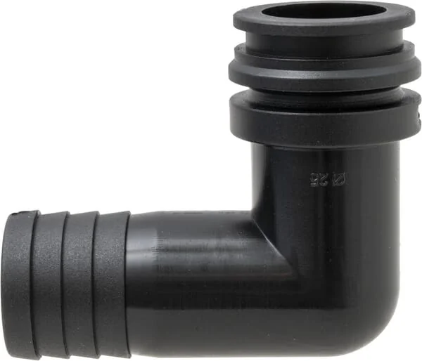 GEOline - 8420305 - Gabelkupplung, Maennlich 90° AF3, 25mm Schlauchtuelle