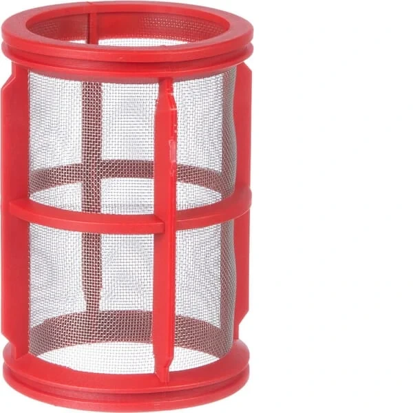 GEOline - K00100042 - Filtereinsatz 32 Mesh Rot Mit O-Ringen