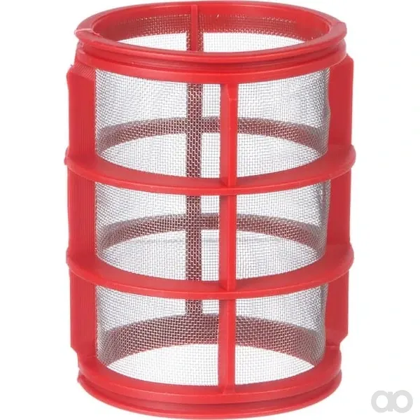 GEOline - K00101033 - Filtereinsatz 32 Mesh Rot Mit O-Ringen