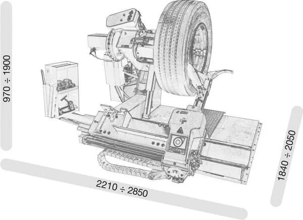 Giuliano - 0702187 - Reifenmontiermaschine S560