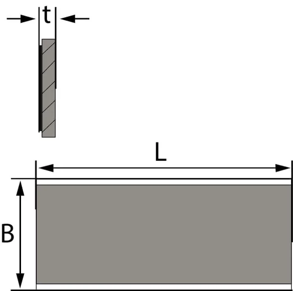 GLT LHG - TS20050020BDA - Gleitleiste