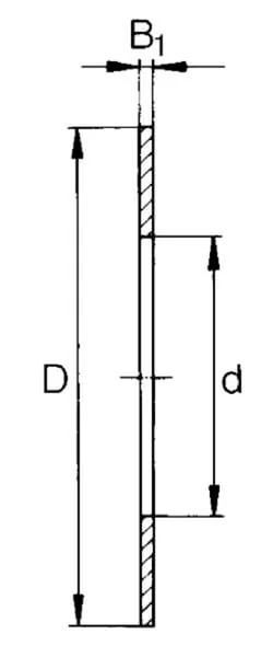 GLT LHG - TW142615PTFE - Druckscheibe