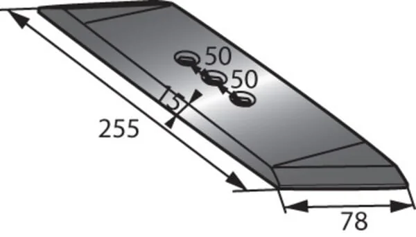 Goizin - 010104M - 3t 78x15 Rechter Schar