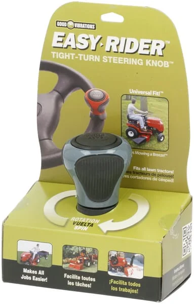 Good Vibrations - 2990GV120GY - Good Vibrations Easy Rider Lenkknauf fuer Enge Kurven Grau