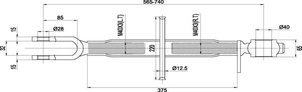 Gopart - 3148914R91GP - Hoehenverstellung Case