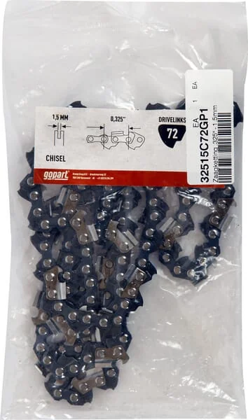 Gopart - 32515C72GP1 - Saegkette .325" 1,5 mm 72 DL Gopart