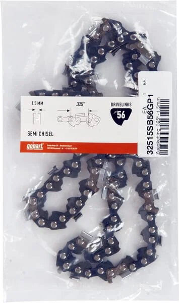 Gopart - 32515SB56GP1 - Saegekette .325" 1,5 mm 56 dl