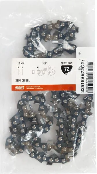 Gopart - 32515SB72GP1 - Saegekette .325" 1,5 mm 72 dl