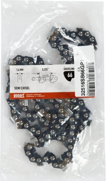 Gopart - 32516SB66GP1 - Saegekette .325" 1,6 mm 66 dl
