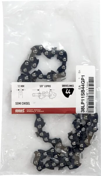 Gopart - 38LP11SB44GP1 - Saegekette 3/8" 1,1 mm 44 dl