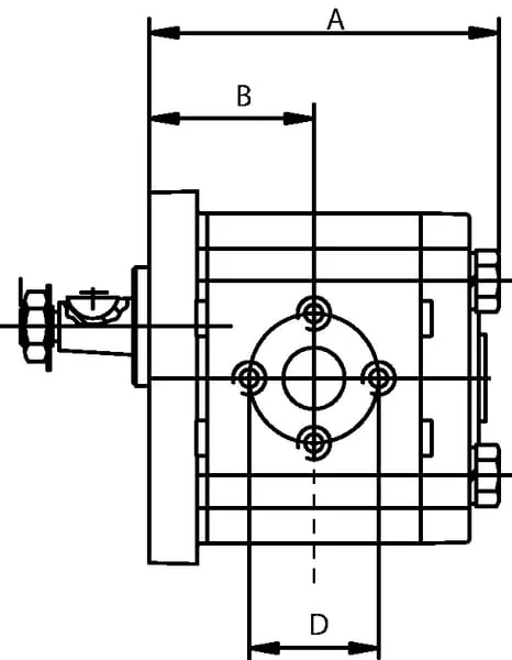 Gopart - 5179730N - Hydraulikpumpe 11,3 CCM