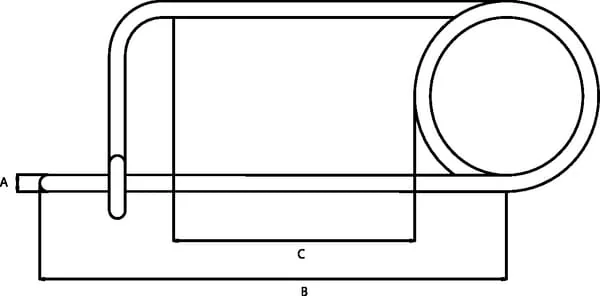 Gopart - CL675GP - Federklemme