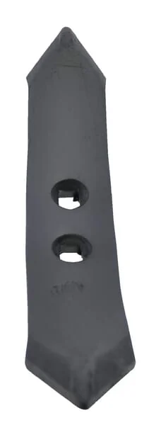 Gopart - CP782GP - Kultivatorzinke 300x55x15mm, Umkehrbar Gehaertet, Gekruemmt, 2 Loecher