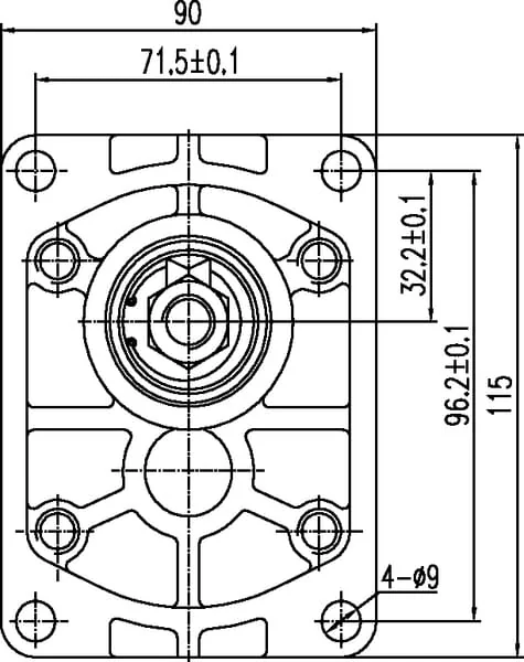Gopart - GP206S3030C18EGP - Zahnradpumpe Gr2 6cc S C18e