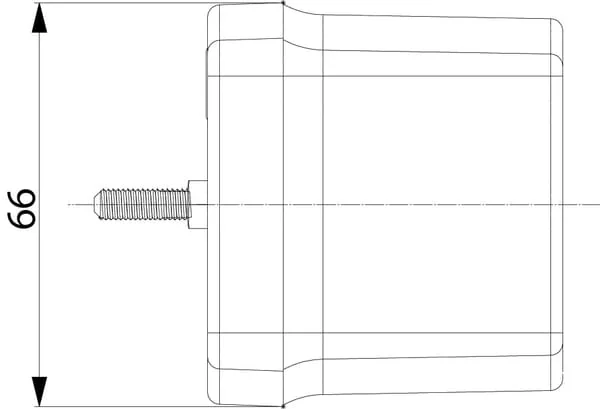 Gopart - LA45010 - Heckleuchte Rechteckig, 12/24V, Rot/Orange, 206x54.5x174mm – Rechts